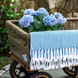 Brahms Mount Monhegan Cotton Throw