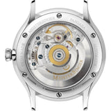 MeisterSinger Pangaea Date Watch | Gradient Blue Dial / Croco Print Calf Leather Cognac