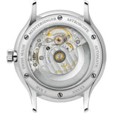 MeisterSinger Astroscope Watch | Black w/ Old Radium accent Dial / Croco Print Calf Leather Brown