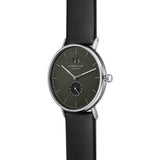 Sternglas IVO Quartz Watch | Smokey Green-Black Dial / Premium Black Strap
