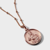 Awe Inspired Mini Persephone Necklace | Standard Saturn Chain