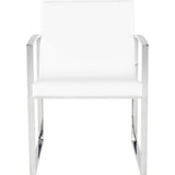 Nuevo Clara Dining Chair | White Matte