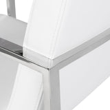 Nuevo Clara Dining Chair | White Matte