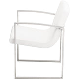 Nuevo Clara Dining Chair | White Matte