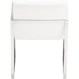 Nuevo Clara Dining Chair | White Matte