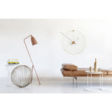 Nomon New Anda G Wall Clock | Walnut/Brass