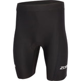 Zone3 Men's Lava Long Distance Shorts | Black/Red/White