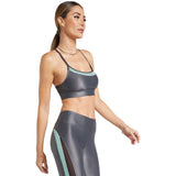 Koral Pacifica Infinity Bra | Onyx/Neptune Green