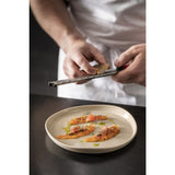 Degrenne Brume Sand 4 Round Dessert Plates Set | 20 Cm