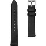 Sternglas Klassik Leather Strap 16mm | Black Silver