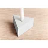 Logifaces Concrete Menorah Puzzle | White- PB-MNPW