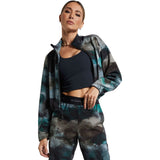 Koral James Splatter Zip Up Jacket - Sea Moss