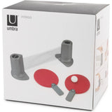 Umbra Pongo Table Tennis Set | Red/Charcoal