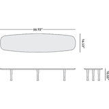 Nomon Mesa Unica Long Coffee Table