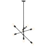 Nuevo Byron Lighting Pendant | Black Steel Matte