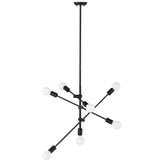 Nuevo Byron Lighting Pendant | Black Steel Matte