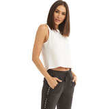 Koral Muscle Tank | White