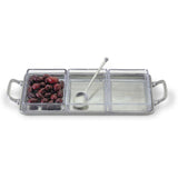 Match Crudite Tray with Handles | Crystal Inserts