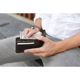 Kiko Leather Step Up Wallet | Brown