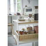 Yamazaki Tosca Kitchen Wagon | White