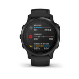 Garmin Fenix 6S Pro GPS Smartwatch Black - Black Band, 010-02159-13