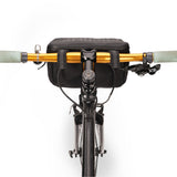 Chrome Helix Handlebar Bag | Black