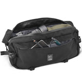 Chrome Kadet Sling Bag | Black/Aluminium