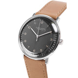 Junghans Max Bill Automatic Watch | Brown Calfskin Strap 027/3401.04