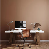 Mondaine 125mm Brushed Aluminum Gold Alarm Clock