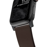Hello Nomad Active Apple Watch Strap Pro 40mm/38mm | Classic Brown Leather