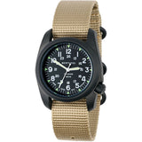 Bertucci A-2T Vintage Watch | Black Dial-124B Defender Khaki™ Nylon Band