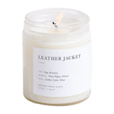 Brooklyn Candle Studio Minimalist Candle | Leather Jacket