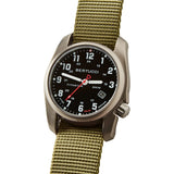 Bertucci A-2T Solar Classic Watch | Black Dial | Matte Finish | Solar Powered