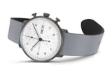Junghans max bill Chronoscope Automatic 40MM Watch | Sapphire Crystal Glass