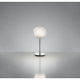 Artemide Meteorite 15 Table with Stem Light | Chrome