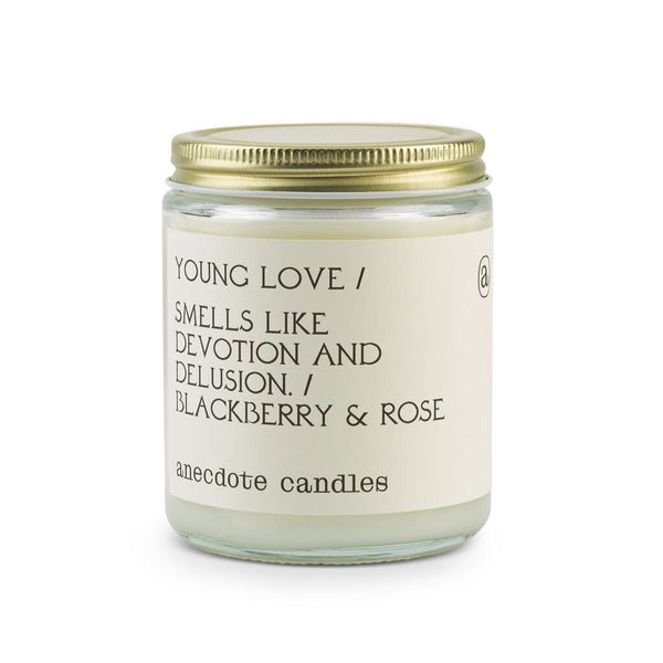 Anecdote Candles Glass Jar Candle | Young Love