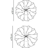 Nomon Brisa XL Walnut Clock | Body in Walnut Wood