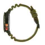 Columbia Pacific Outlander Grey 3-Hand Date Men's Lifestyle Analog Watch | Olive Silicone