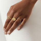 Awe Inspired Aphrodite Signet Ring