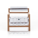 Mojow Eko Yoko Armchair Wood Frame Mattress Crystal