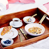 Greenpan Reserve Ceramic Nonstick 8" & 10" Open Frypan Set | Blush