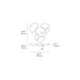 Artemide Skydro 2-Wire Dimmable Ceilling LED Light 28W Chrome