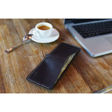 Kiko Leather Wave Bifold Wallet | Brown