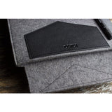 Kiko Leather 13 MacBook Tuck Away Sleeve | Black 500