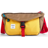 Hellolulu Duff Messenger Bag | Yellow/Khaki HLL-50109-KAH