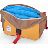 Hellolulu Duff Messenger Bag | Yellow/Khaki HLL-50109-KAH