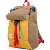 Hellolulu Sutton Drawstring Backpack | Yellow/Khaki HLL-50110-YLW