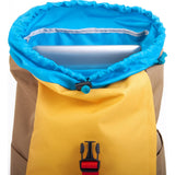 Hellolulu Sutton Drawstring Backpack | Yellow/Khaki HLL-50110-YLW