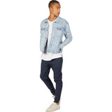 Zanerobe Snitch Men's Denim Jacket | Arctic Wash