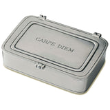Match Carpe Diem Box, Large | Pewter